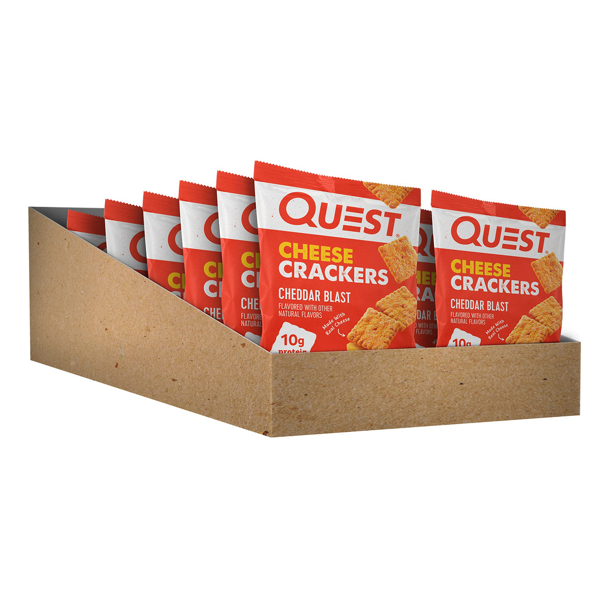 Quest Nutrition Cheese Crackers & Protein Chips Variety Pack, (BBQ, Cheddar & Sour
