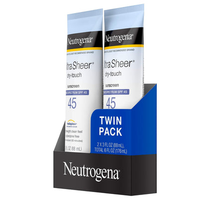 Neutrogena Ultra Sheer Dry-Touch Water Resistant and Non-Greasy Sunscreen