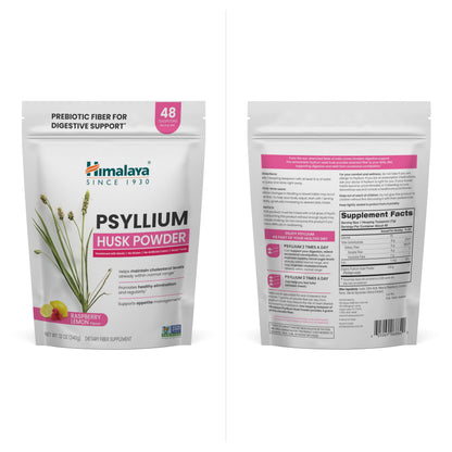 Himalaya Organic Psyllium Whole Husk Fiber Supplement,Unflavored,12 oz