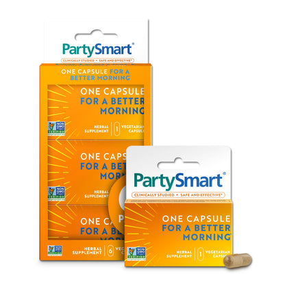 Himalaya PartySmart Liver Support, Better Morning After Drinking,12 Capsule