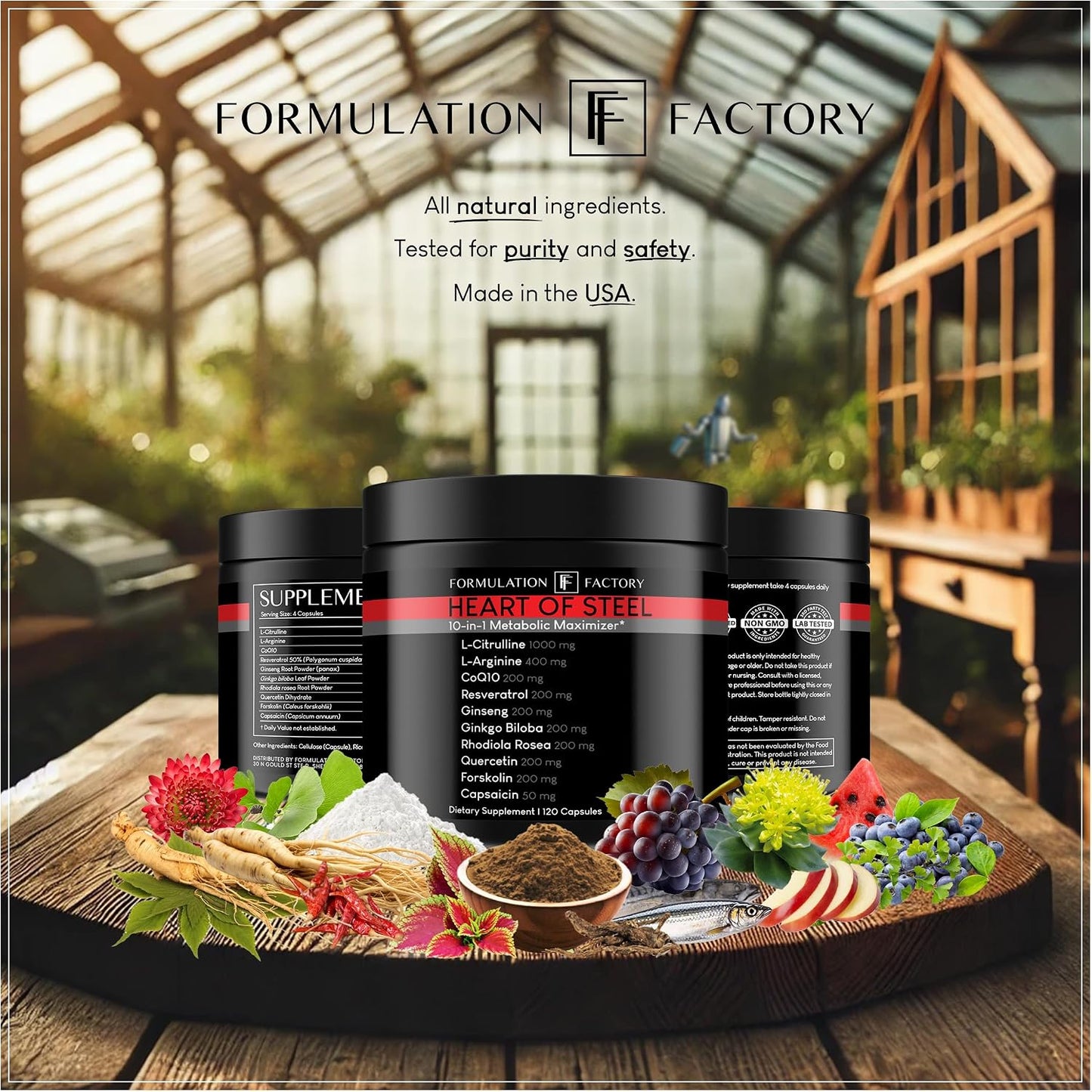 Formulation Factory Heart of Steel x The Night Before (Bundle)