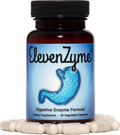 Natural Digestive Enzyme Supplement for Bloating, Vegan | Helps Break Down Proteins, Fats, and Carbs to Ease Gas, Indigestion, and Stomach Discomfort After Meals, 30-Day Supply
