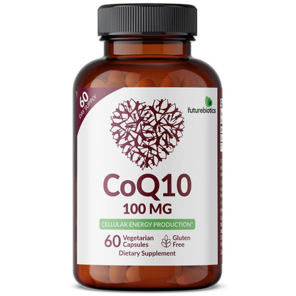 Futurebiotics CoQ10 100 MG Cellular Energy Production, 60 Vegetarian Capsules