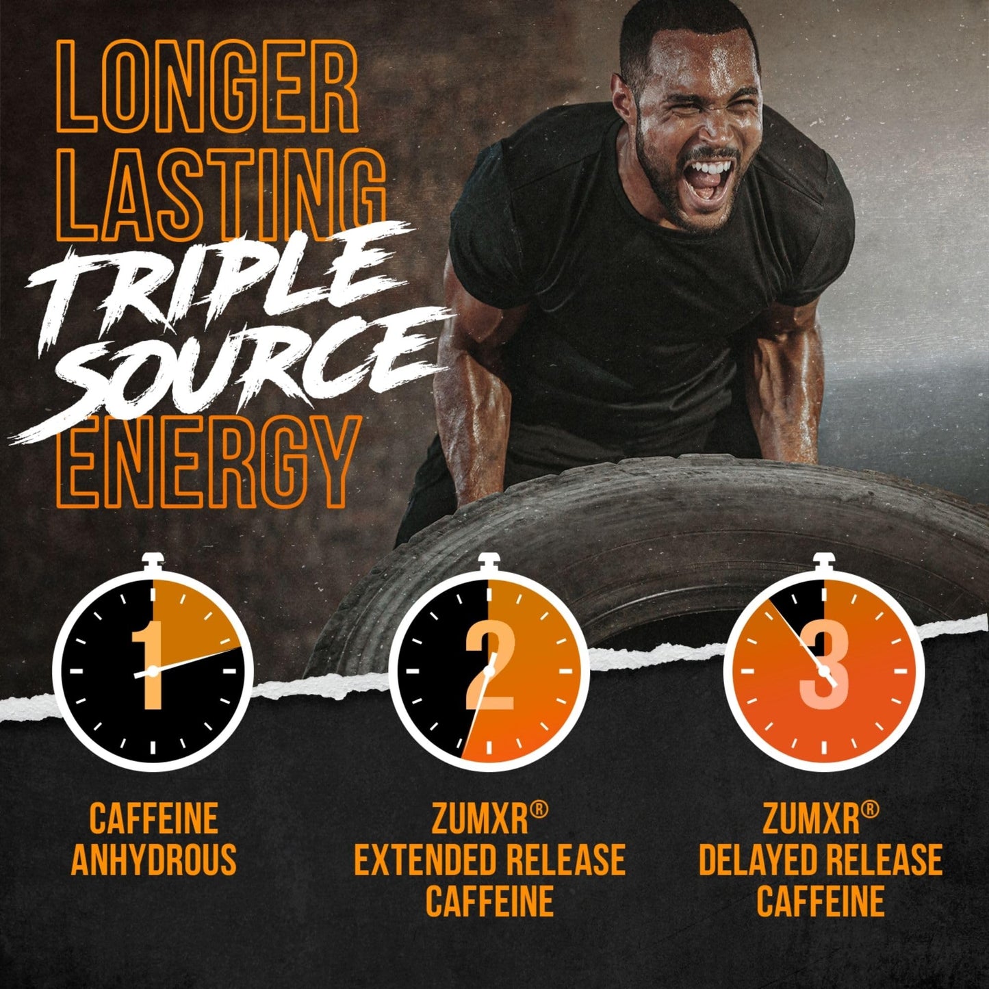ALPHA LION Superhuman Pre Workout Powder, Beta Alanine, L-Taurine & Tri-Source Caffeine for Sustained Energy & Focus, Nitric Oxide & Citrulline for Pump (21 Servings, Sour Gummy Bear Flavor)