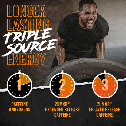 ALPHA LION Superhuman Pre Workout Powder, Beta Alanine, L-Taurine & Tri-Source Caffeine for Sustained Energy & Focus, Nitric Oxide & Citrulline for Pump (21 Servings, Sour Gummy Bear Flavor)