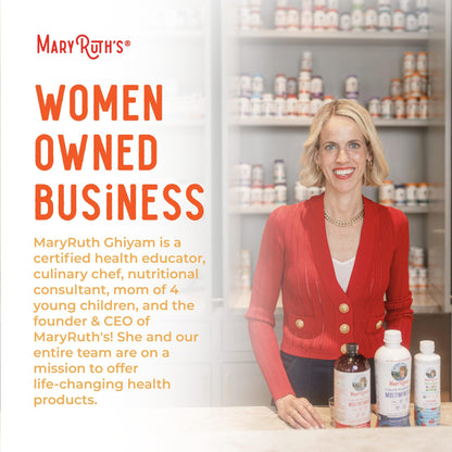 MARYRUTH'S Vitamin D3 Liquid Drops | Megadose 4000 IU | USDA Organic Liquid Vitamin D Spray for Adults & Kids | Immune Support & Bone Health | Vegan | Gluten Free | Non-GMO | 30 Servings