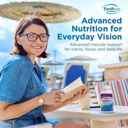 Fortifeye Vitamins Macular Defense Multivitamin-30 Day Supply, 90 Tablets (Zinc Free), All Natural Total Body & Eye Vitamins for Vision, Pure Macular Support Formula, Complex Eye Vitality Supplement