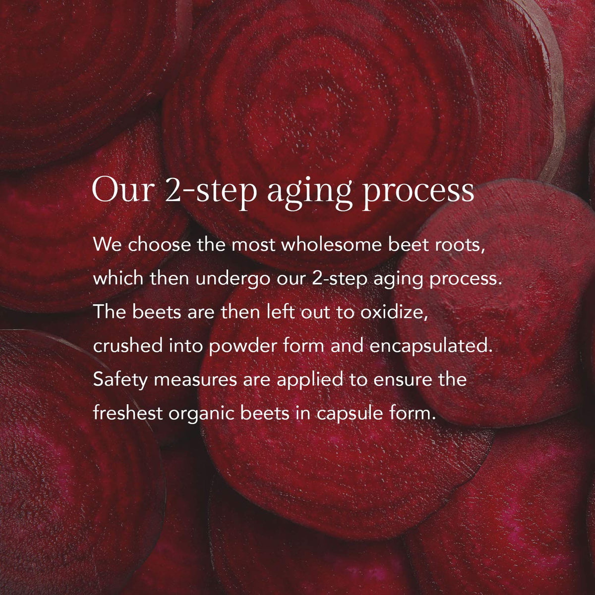 Think Remedy Aged Beet Root Capsules - Beet Pills for Stamina - Organic Beet Root Powder