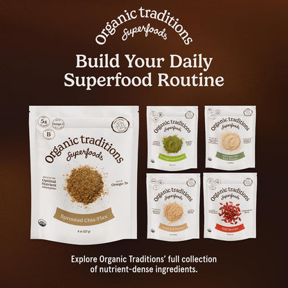 Organic Traditions Organic Apple Peel Powder, Apple Fiber Powder with Wholefood Vitamin C, Air Dried Apple Powder for Smoothies Baking Oatmeal and Recipes, Vegan Non GMO Powdered Fruit, 100g / 3.5oz