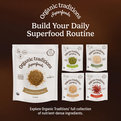 Organic Traditions Camu Camu Powder Organic, Camu Camu Powder from Amazon Superfruit, Rich in Wholefood Vitamin C, Bright Tangy Superfood Ingredient for Smoothies, Plant Based Non GMO, 100g / 3.5oz