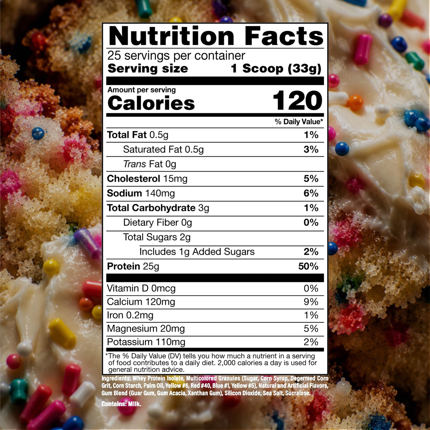 RAW Whey Isolate Protein Powder, Vanilla Oatmeal Cookie (CBUM Itholate Protein) - 100% Grass-Fed Sports Nutrition for Muscle Growth & Recovery - Low-Fat, Low Carb, Naturally Flavored - 25 Servings