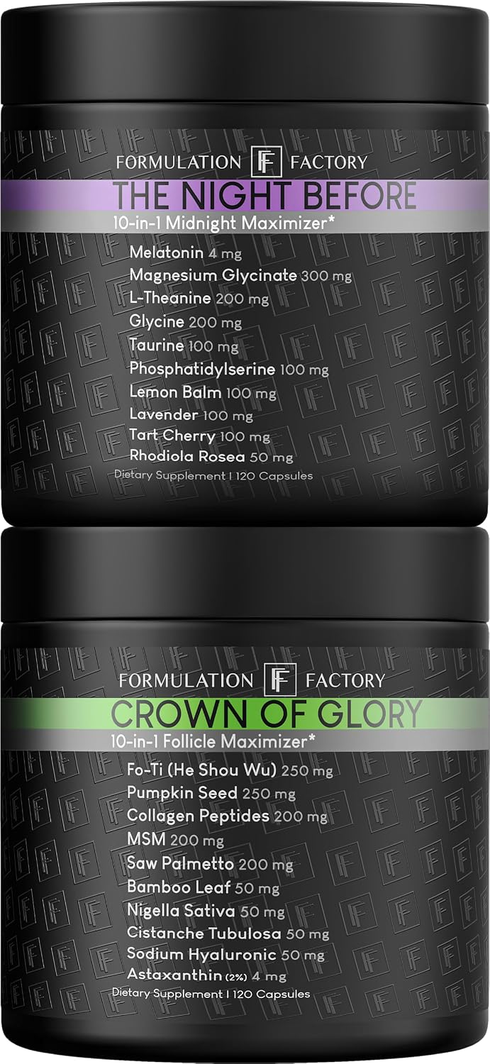 Formulation Factory The Night Before x Crown of Glory (Bundle)