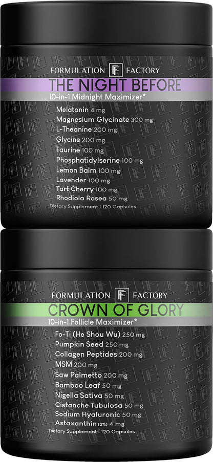 Formulation Factory The Night Before x Crown of Glory (Bundle)