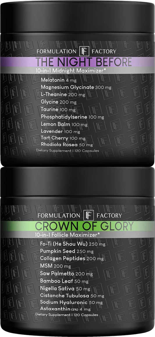 Formulation Factory The Night Before x Crown of Glory (Bundle)