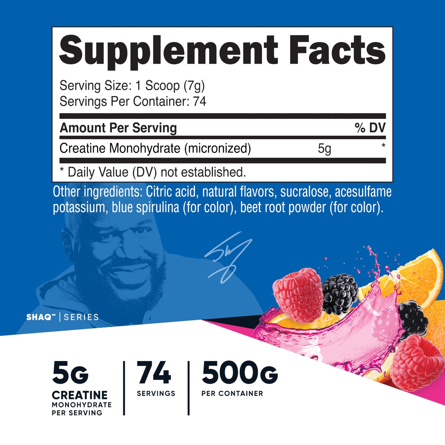 Nutricost Creatine Monohydrate Micronized Powder 500G, 5000mg Per Serv (5g) - 100 Servings, 17.9 Oz