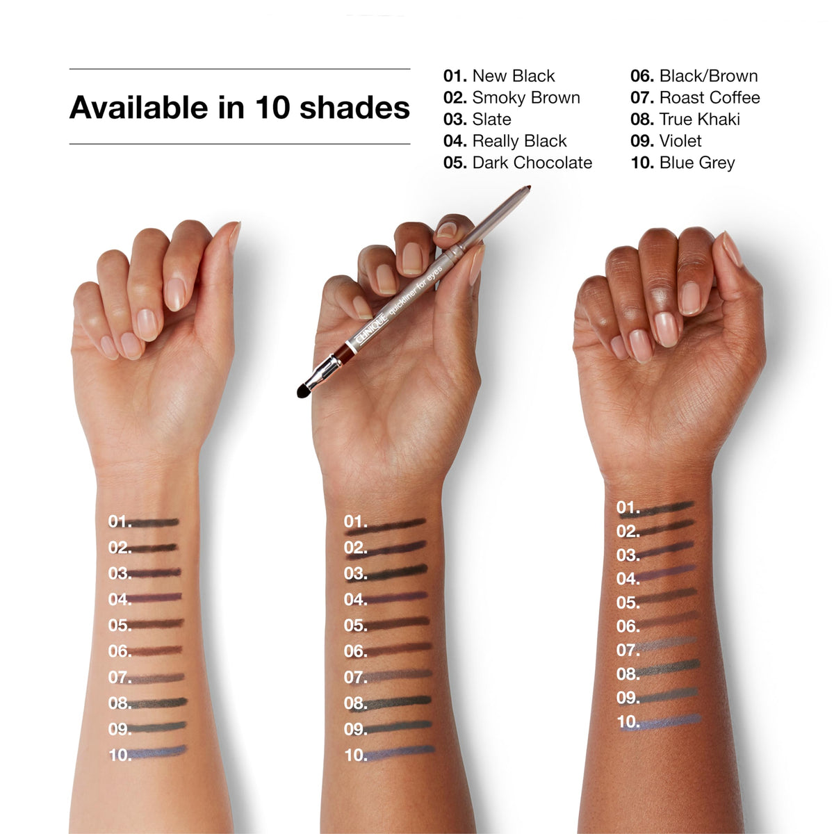 Clinique Quickliner For Eyes, Smoky Brown