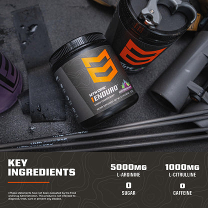 MTN OPS Enduro Stim-Free Pump Pre Workout, Pineapple