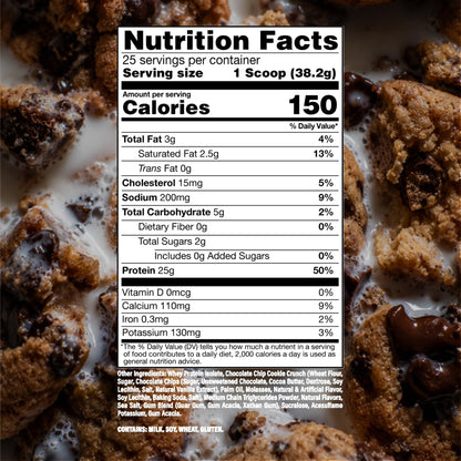RAW Whey Isolate Protein Powder, Vanilla Oatmeal Cookie (CBUM Itholate Protein) - 100% Grass-Fed Sports Nutrition for Muscle Growth & Recovery - Low-Fat, Low Carb, Naturally Flavored - 25 Servings
