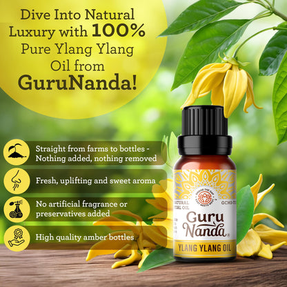 GuruNanda Frankincense Essential Oil, Pure & Natural, 2x15 mL