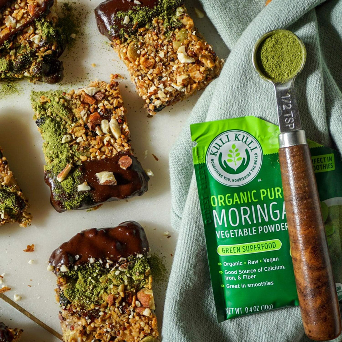 Kuli Kuli Moringa Vegetable Powder, 7.4 oz