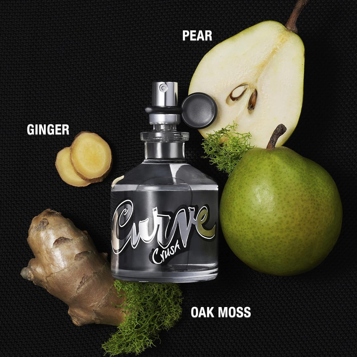 Curve Crush Men's Cologne Fragrance Spray, Casual Day or Night Scent, 4.2 fl oz