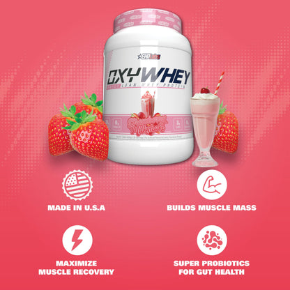 EHPlabs OxyWhey Whey Protein Isolate Powder - 25g of Whey Isolate Protein Powder