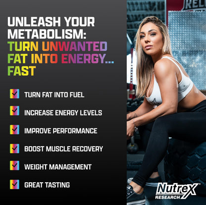 Nutrex Research L Carnitine 3000 - Clinically Dosed L-Carnitine Liquid for Energy, Metabolism & Muscle Recovery - Delicious Strawberry Watermelon - No Sugar, No Carbs, No Stimulants - 31 Servings