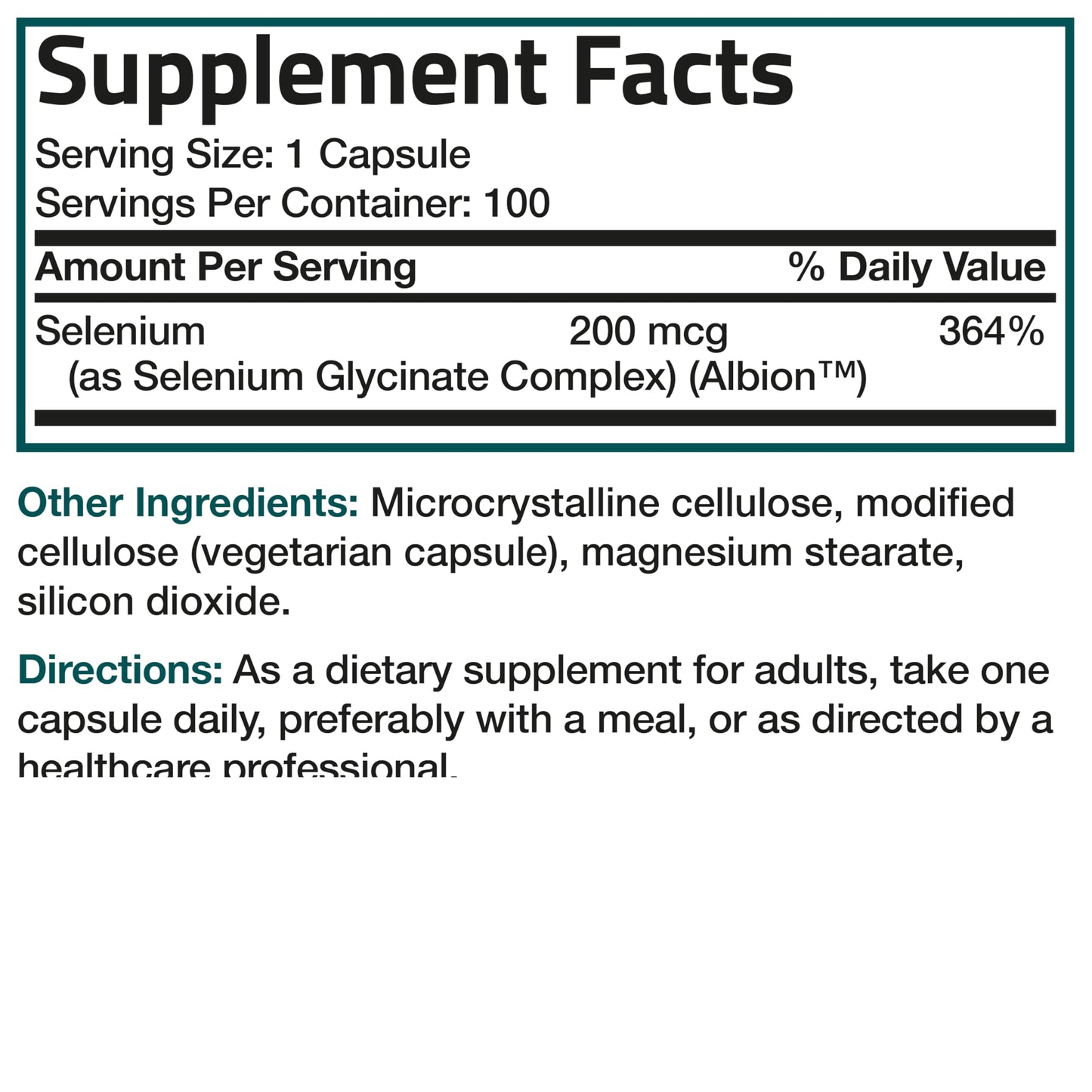 Bronson Selenium 200 mcg Albion Chelated Amino Acid Complex, 250 Capsules | Yeast-Free Essential Trace Mineral, Immune, Prostate & Metabolism Support, Vegetarian, Non-GMO, Gluten-Free & Soy-Free