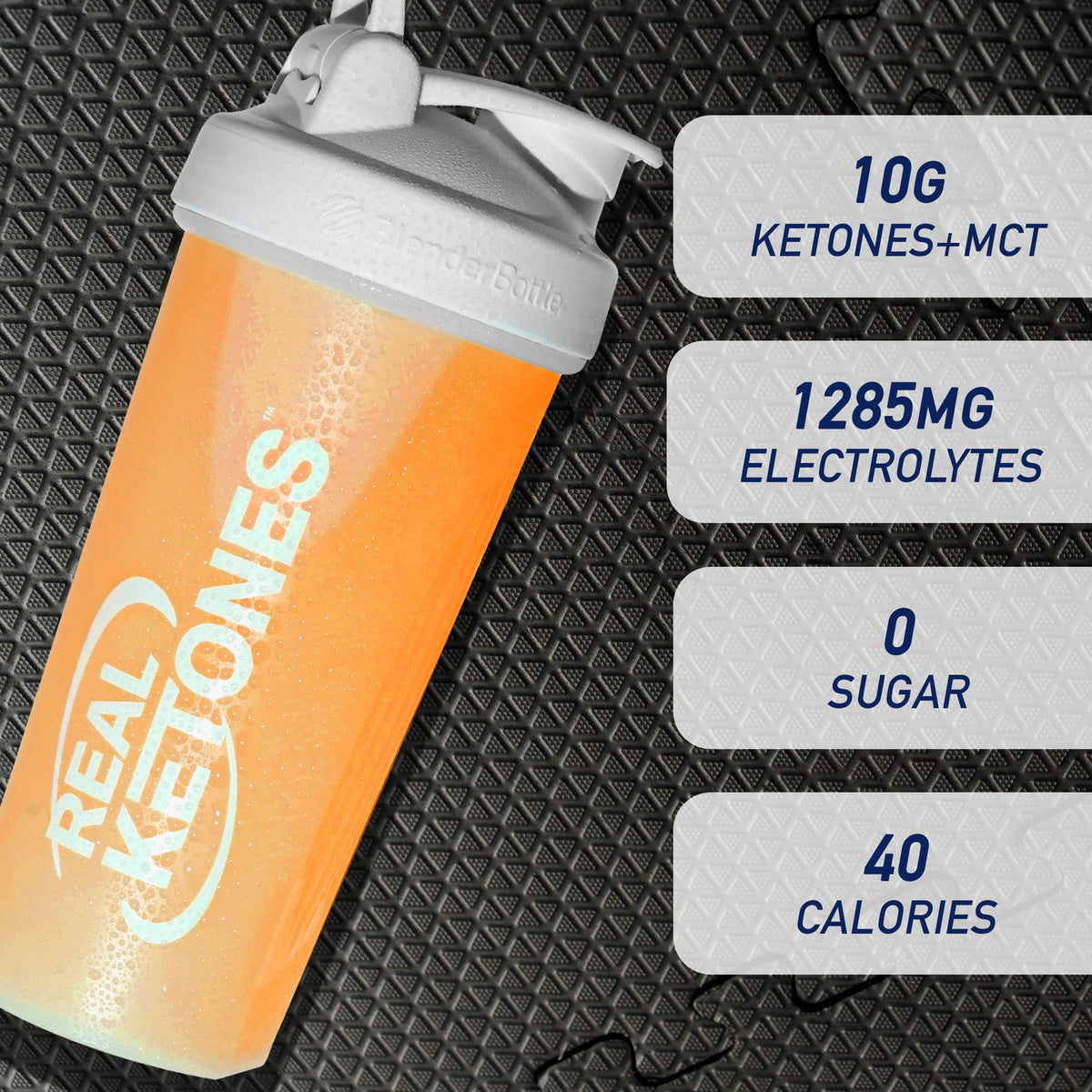 MCT & BHB Exogenous Ketones Drink Mix Packets - Real Ketones Elevate Keto Electrolytes