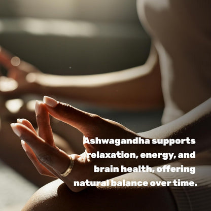 KSM 66 Ashwagandha 1,200mg with Black Pepper, 120 Veggie Capsules – Extra Strength Root Extract – High Absorption – Adaptogenic Supplements for Relaxation, Energy, & Brain Health – Non-GMO