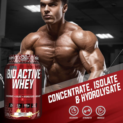 iSatori Bio-GRO Chocolate Ice Cream (60 Servings) & Bio-Active Whey Protein Powder