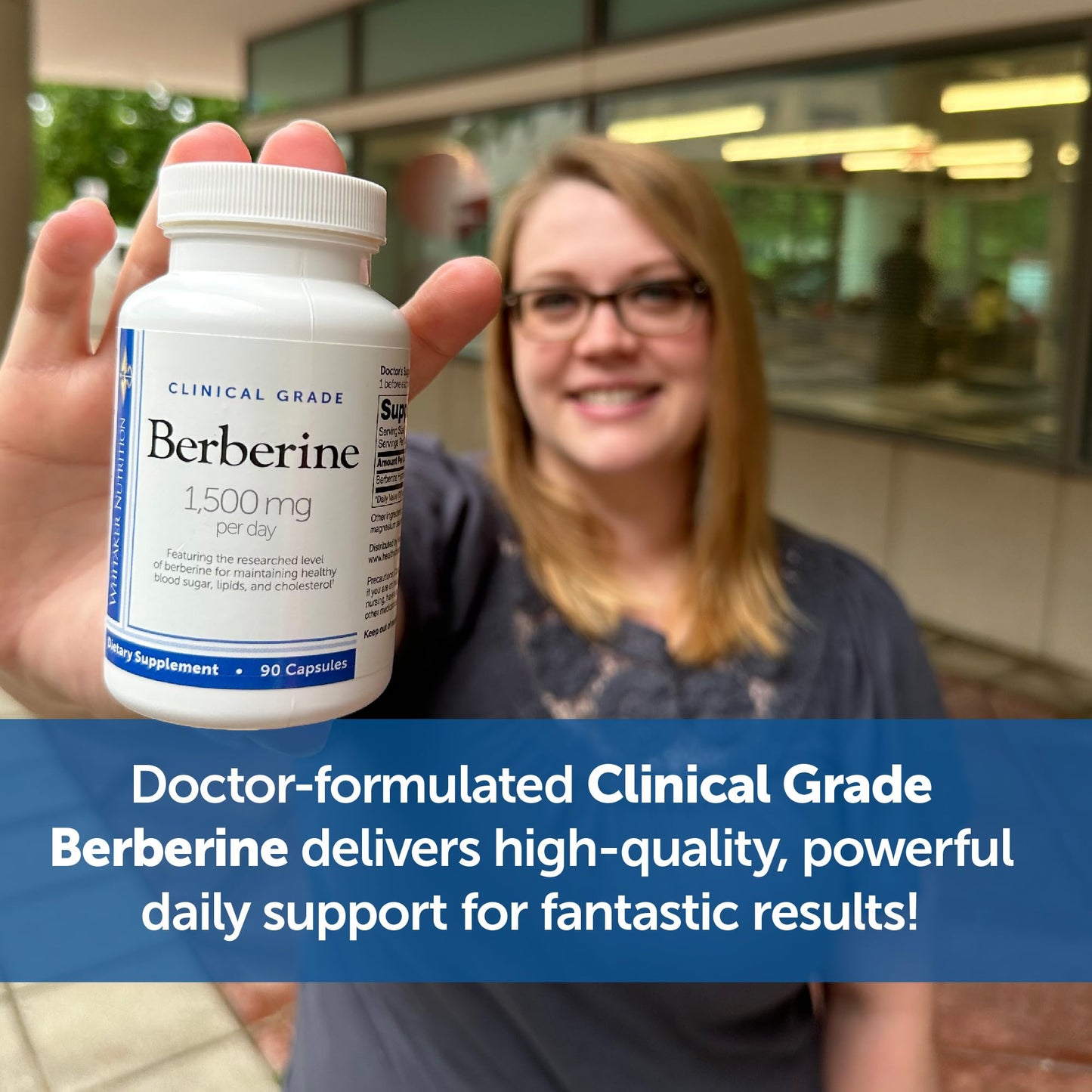 Dr. Whitaker Clinical Grade Berberine | 1,500mg Per Daily Serving | 30 Day Supply