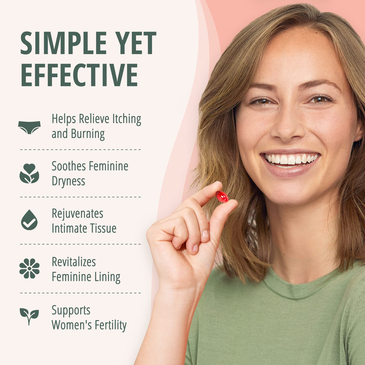 Lubracil – Moisturizer, Feminine Products for Dryness Ease with Sea Buckthorn, Omega 6, 7, & 9