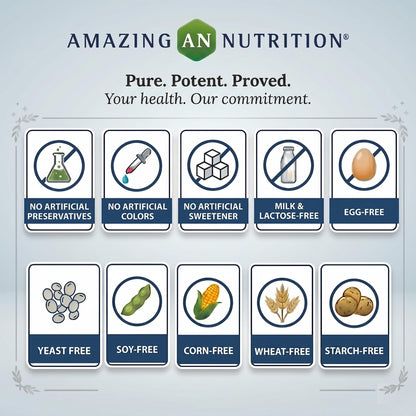 Amazing Formulas L-Ornithine 1500 Mg Per Serving Veggie Capsules Supplement | Non-GMO | Gluten Free | Made in USA (120 Count)