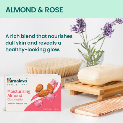 Himalaya Nourishing Cream & Honey Cleansing Bar Soap, 4.41 oz, 6 Pack