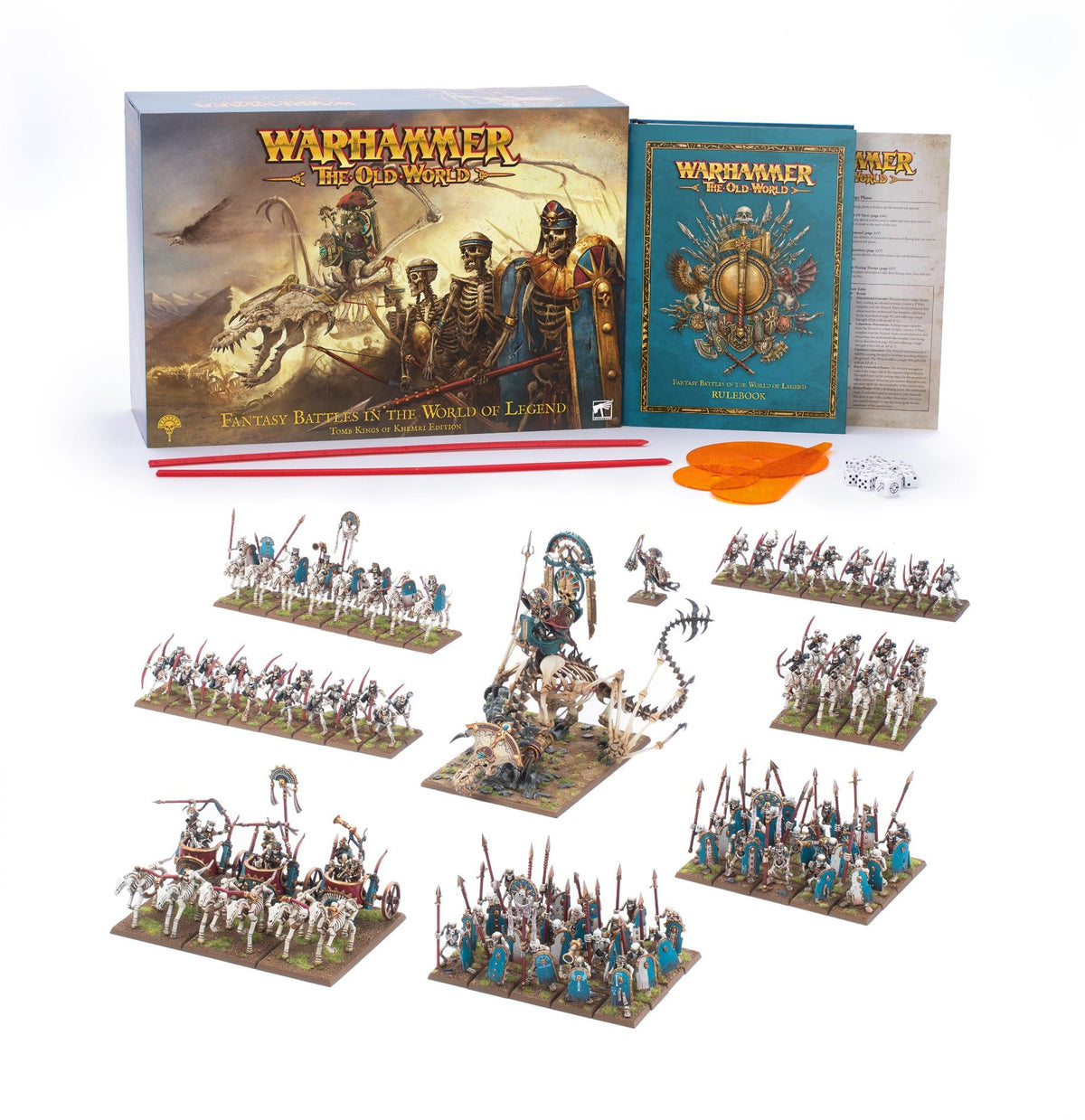 Warhammer Games Workshop The Old World: Core Set - Tomb Kings of Khemri Edition (Boxed Set)