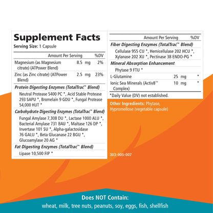 Real-Zymes™ KETO Digestive Enzymes Supplement with Probiotics for Better Digestion - Natural Support for Relief of Bloating, Gas, Belching, Diarrhea, Constipation, IBS, etc. - 30 Caps