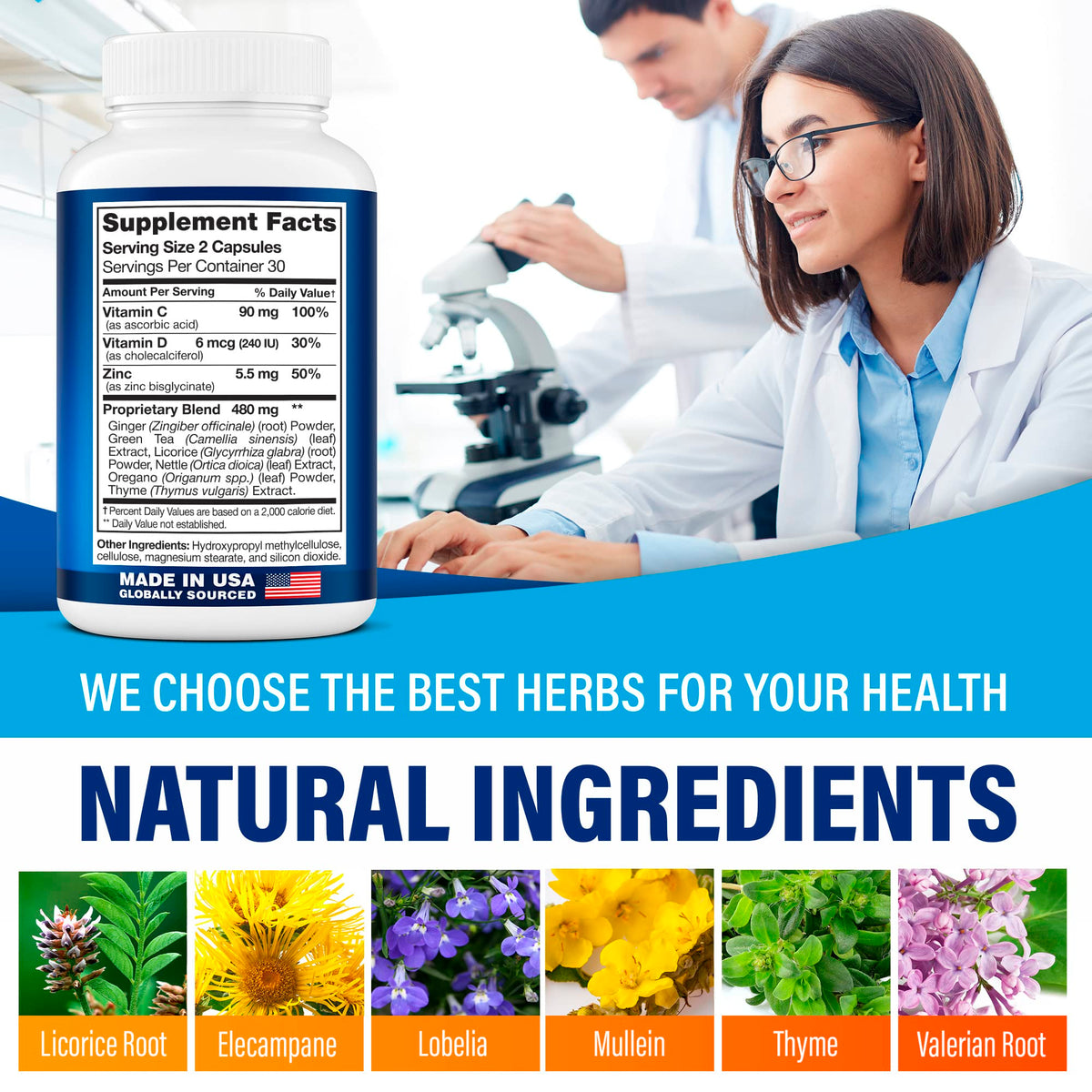 LUNGWELL Quit Smoking Aid - Made in USA - Helps to Clear Lungs & Stop