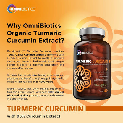 OmniBiotics Myo-Inositol + Turmeric Curcumin