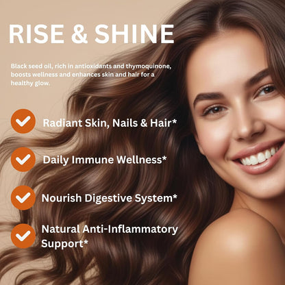 Micro Ingredients Black Seed Oil Organic Cold Pressed, 16 fl oz | Rich in Thymoquinone & Omega 3 6 9 | Unrefined from Nigella Sativa Seeds | Immune, Hair & Skin Support* | Non-GMO - 3 Months Supply