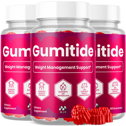 (2 Pack) Gumitide Gummies, Official Gumitide Supplement (120 Gummies)