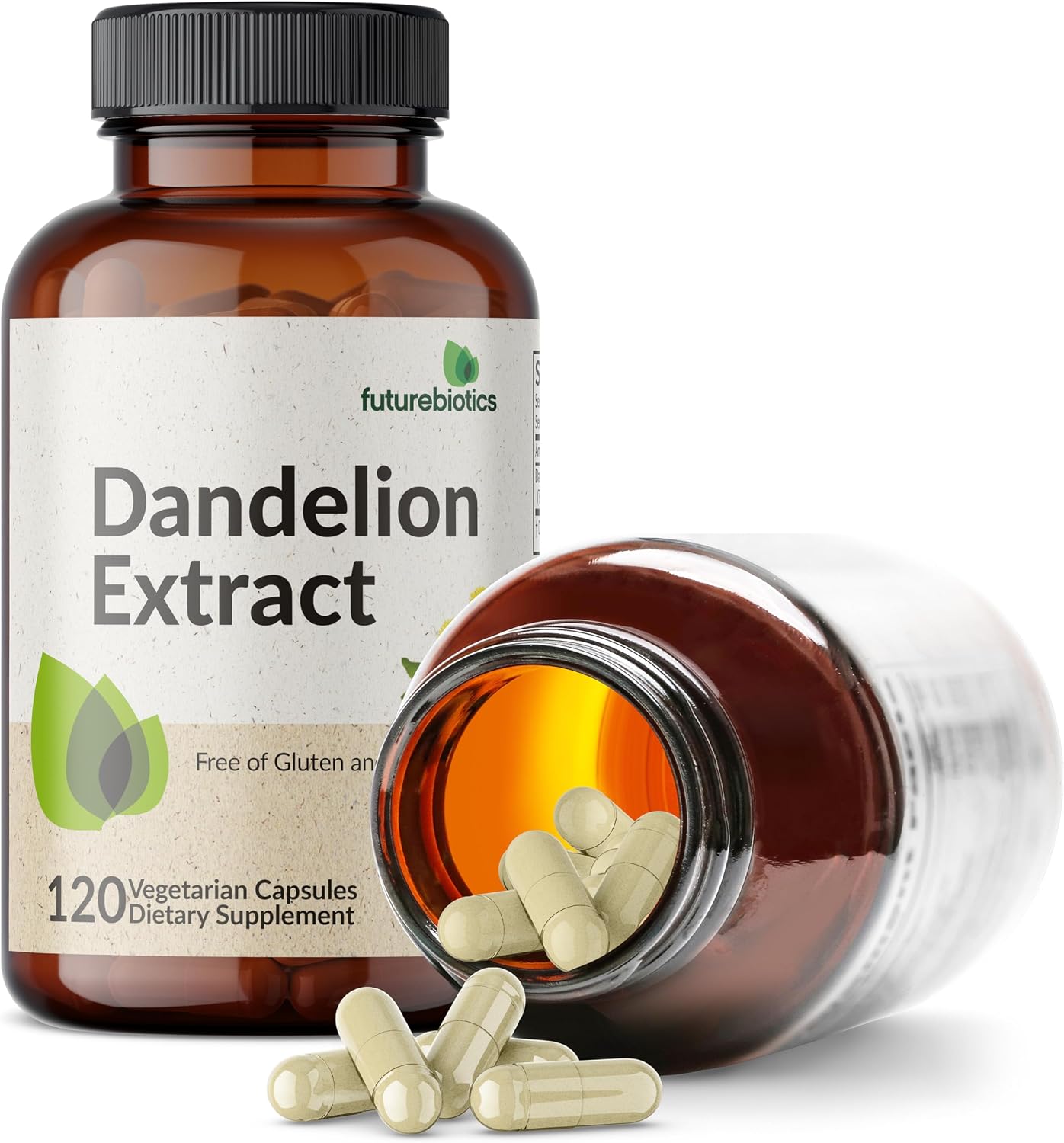 Futurebiotics Dandelion Extract Traditional Diuretic Herb, Non-GMO, 120 Vegetarian Capsules