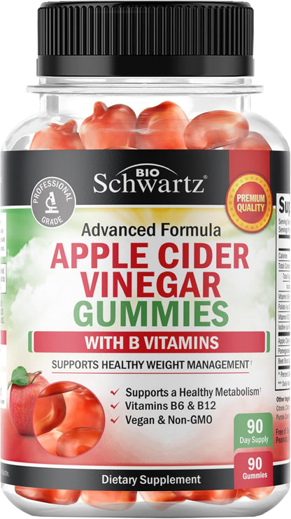 Apple Cider Vinegar Gummies for Weight Loss - ACV Gummies with The Mother