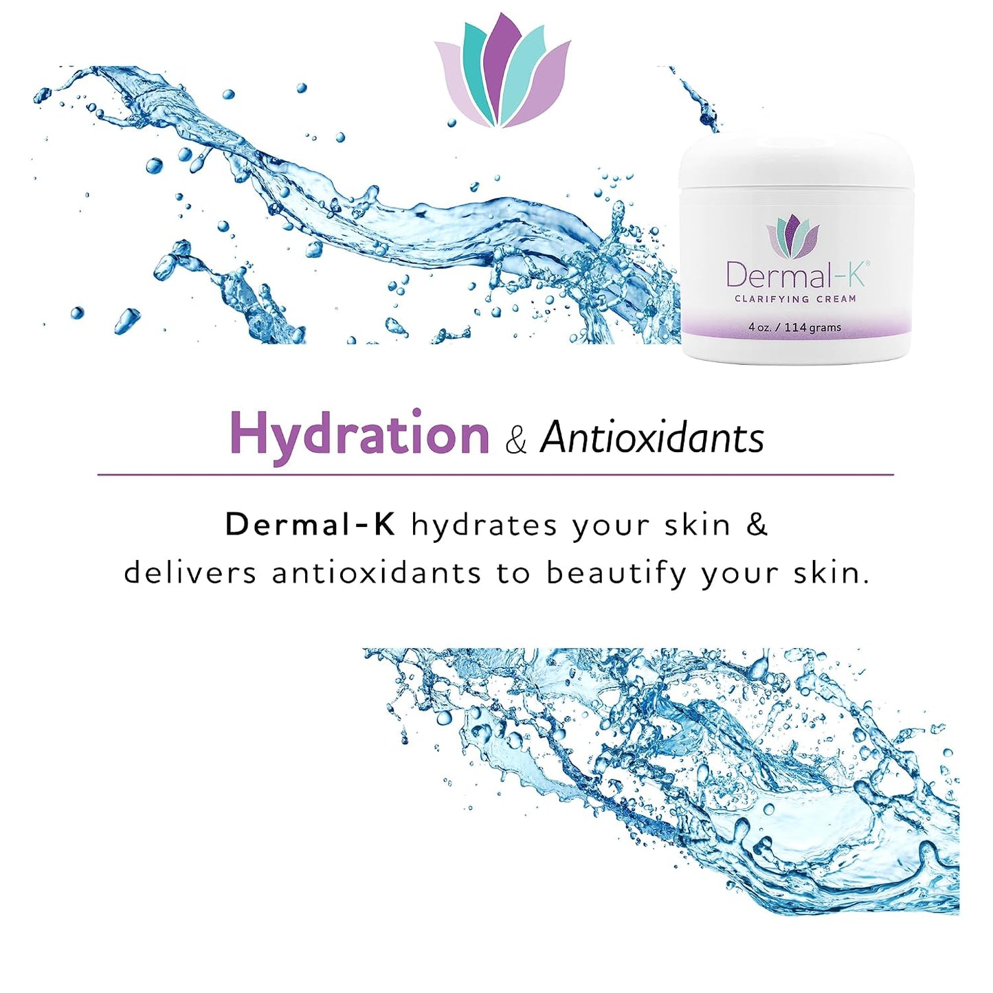 Vitamin K Cream 4 OZ | Hydrating Cream with Antioxidants & Botanicals |Reduce the Appearance of Discoloration, Fine Lines & Wrinkles | Paraben-Free