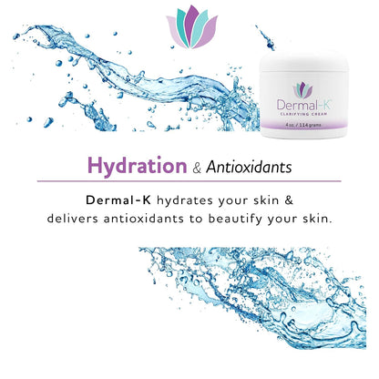 Vitamin K Cream 4 OZ | Hydrating Cream with Antioxidants & Botanicals |Reduce the Appearance of Discoloration, Fine Lines & Wrinkles | Paraben-Free