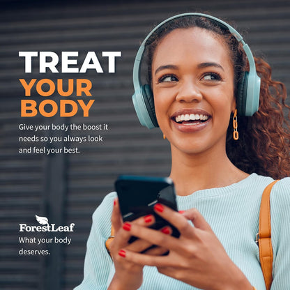 ForestLeaf Collagen Supplements Bundle - 2-in-1 Hydrolyzed Collagen Peptides Powder and Collagen Pills - Grass Fed Bovine Collagen for Women and Collagen for Men