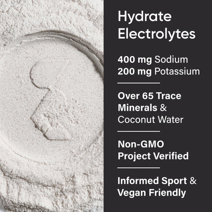 Sports Research® Hydrate Electrolytes Powder Packets - Sugar-Free & Naturally Flavored with Vitamins, Minerals, and Coconut Water - Supports Hydration - 16 Packets - Variety Pack | Sugar-Free