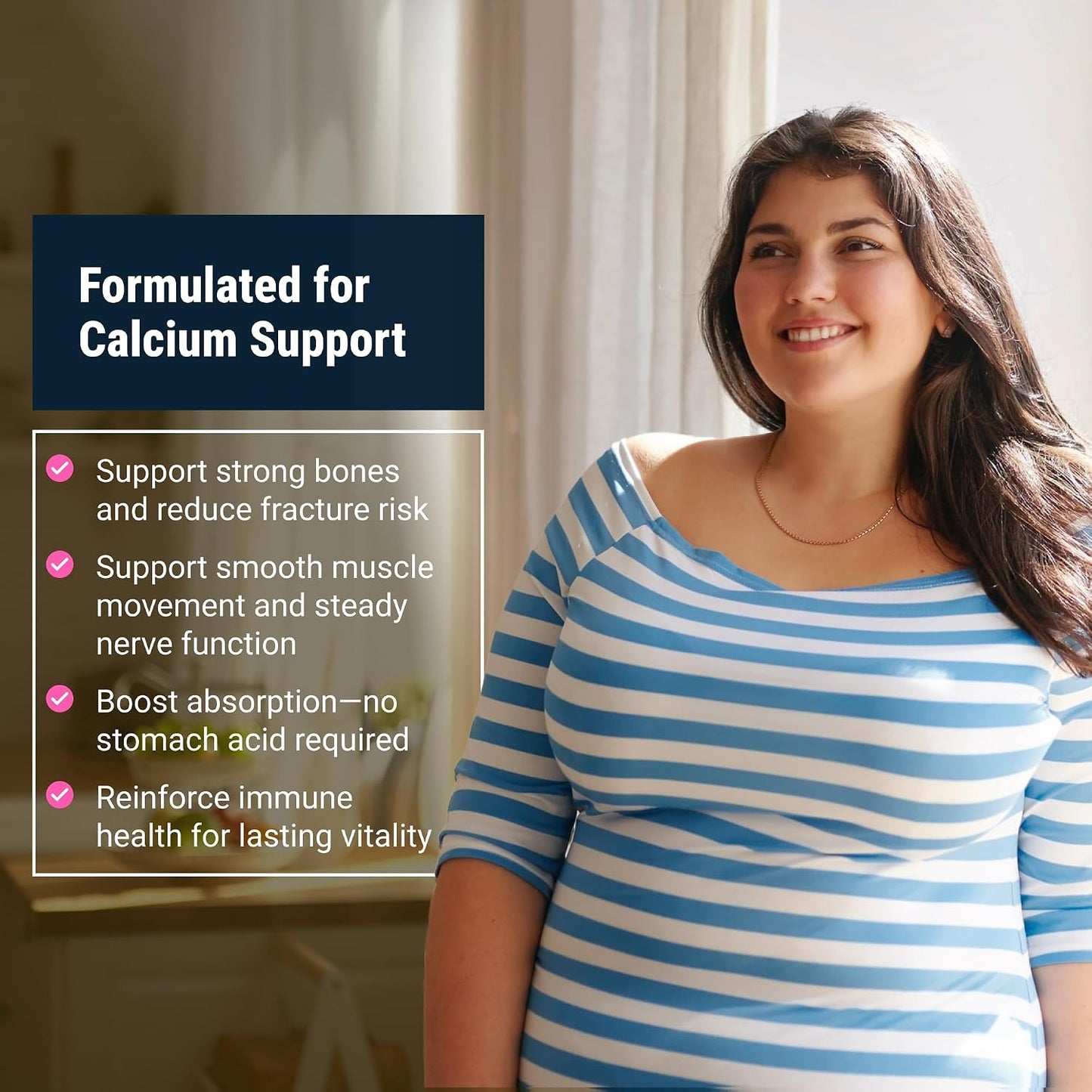 BariatricPal Easy Swallow Calcium Citrate (600mg) and D3 Coated Tablets (30-Day Supply)