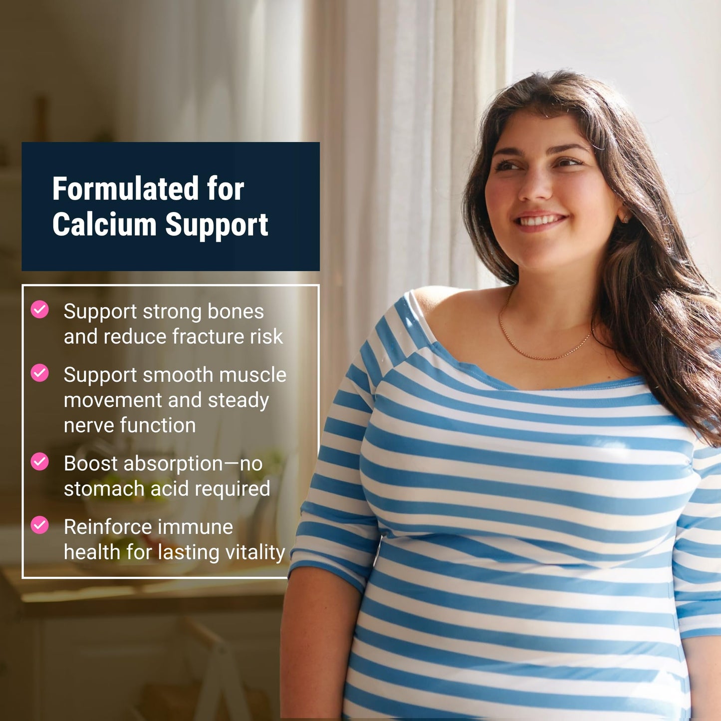 BariatricPal Easy Swallow Calcium Citrate (600mg) and D3 Coated Tablets (30-Day Supply)