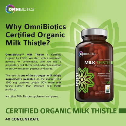 OmniBiotics Evening Primrose Oil + Milk Thisle Capsule